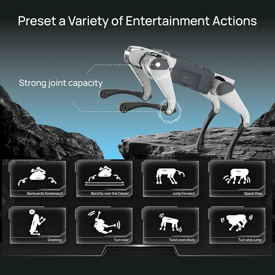 DEEP Robotics Lite 3 AI Quadruped Robot Dog – Autonomous Smart Bionic, Supports Secondary Development for Research Platform, Patrol & Entertainment